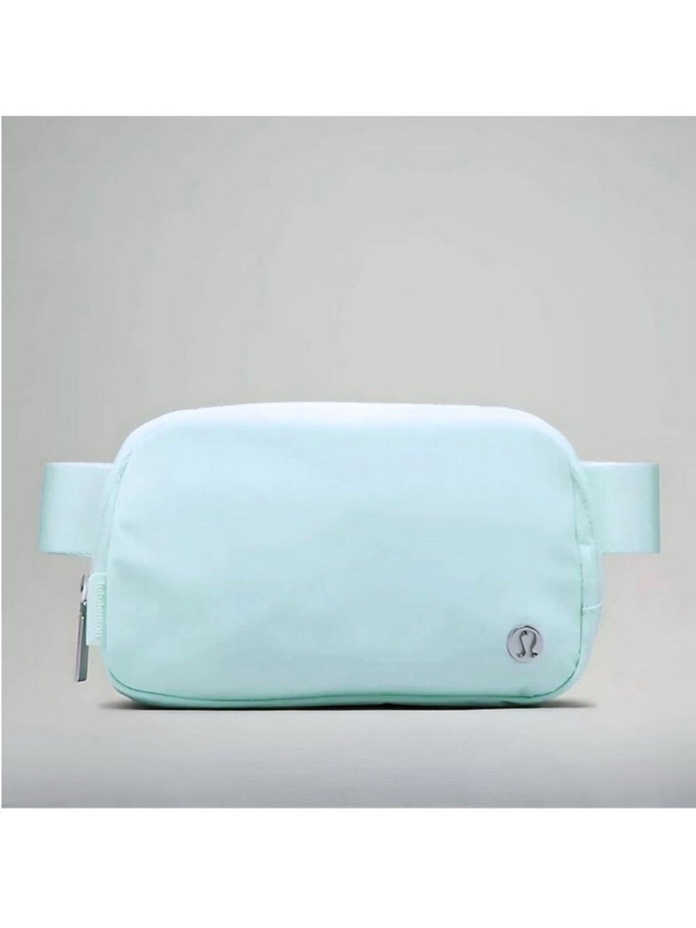 NWT lululemon belt bag light aqua blue silver hardware 1L 🩵
